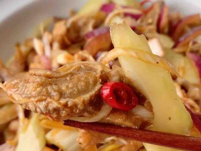 香辣拌羊臉的做法-香辣味拌菜譜