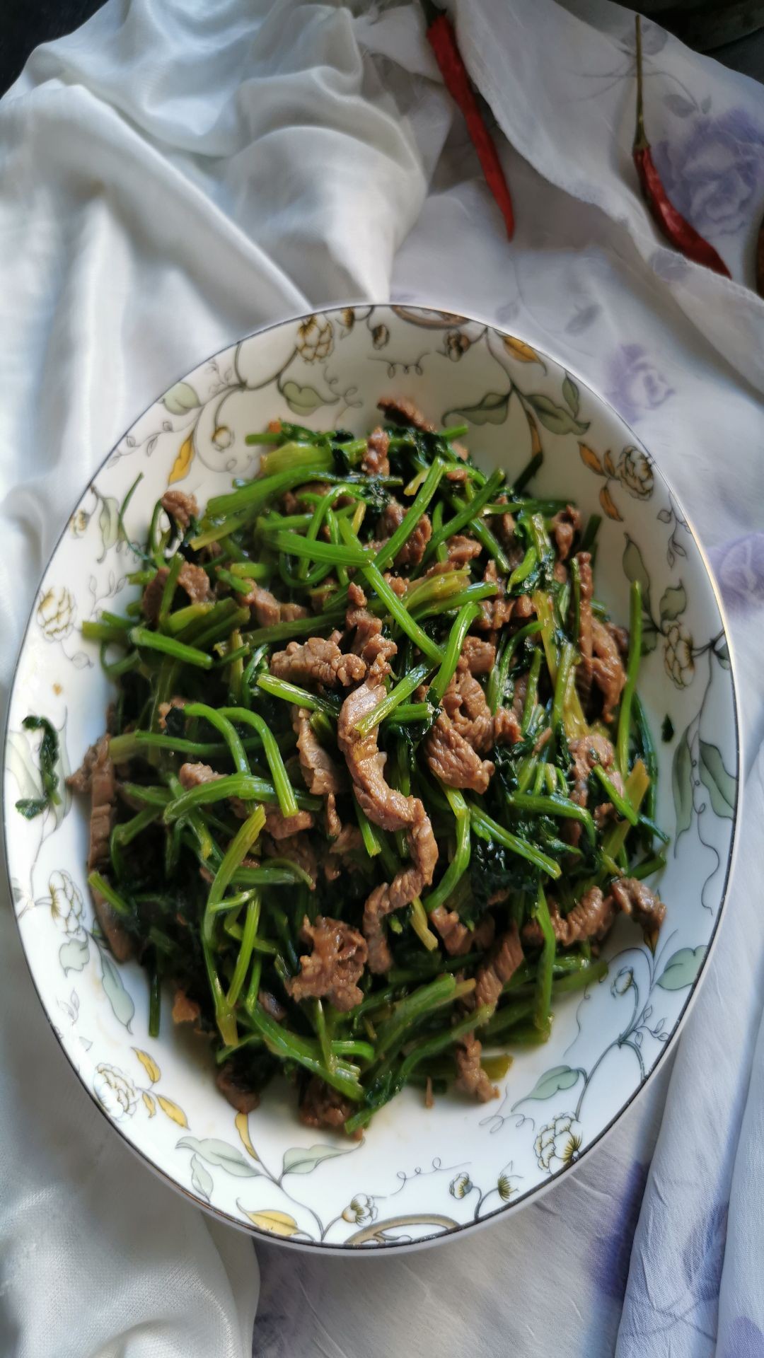 香菜炒牛肉的做法-家常味炒菜譜