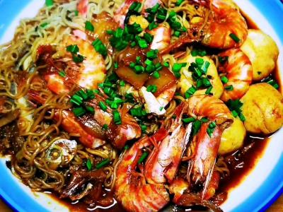 燉海鮮的做法-香辣味燒菜譜