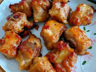 蒜香骨（少油版）的做法-咸鮮味煎菜譜