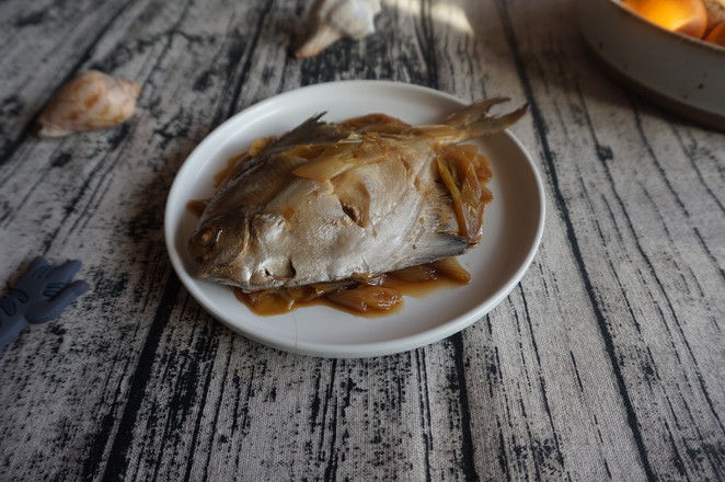 不用煎烤炸也可以做出美味的鯧魚的做法-家常味燒菜譜