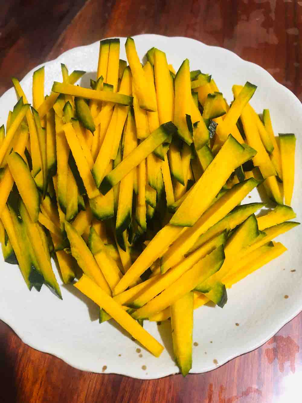 南瓜炒肉絲的做法-家常味炒菜譜