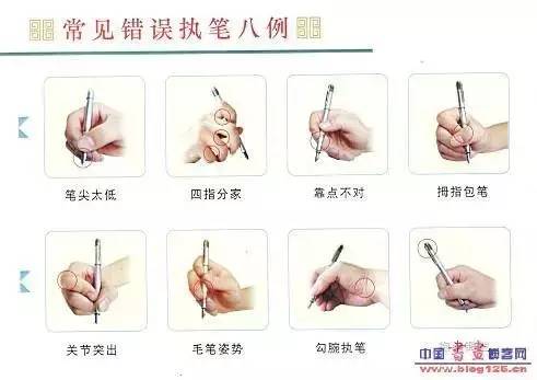 正確的握筆姿勢拯救孩子的視力！